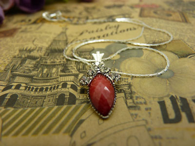 时尚锁骨水晶甜美吊坠首饰品配饰装饰女生