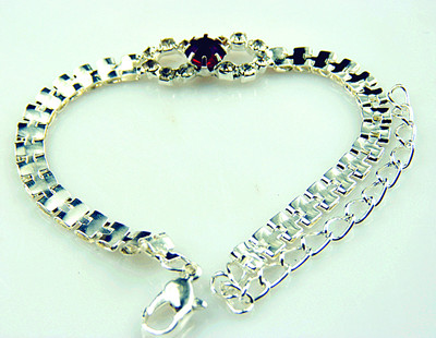 新款/合金镶钻/精美手链	