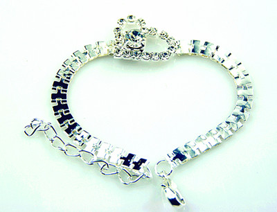 新款/合金镶钻/精美手链	