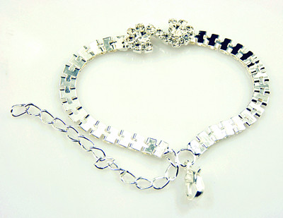 新款/合金镶钻/精美手链	
