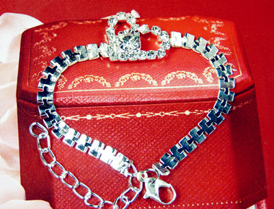 新款/合金镶钻/精美手链