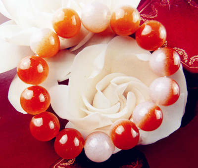 富贵玛瑙珠精美手链14#	