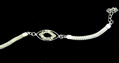 韩版/女式/精品/合金镶钻/蛇形手链	