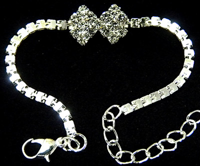 韩版/精品/女式/合金镶钻/手链	