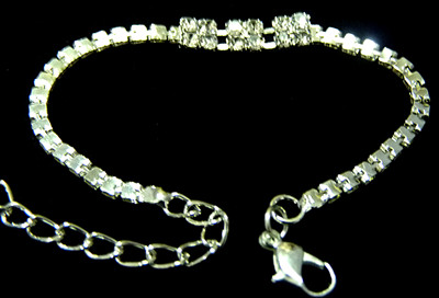 韩版/精品/女式/合金镶钻/手链	