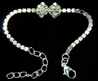 韩版/精品/女式/合金镶钻/手链