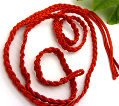 金刚结/避邪 化太岁 男女本命年 红腰绳细软红腰绳	