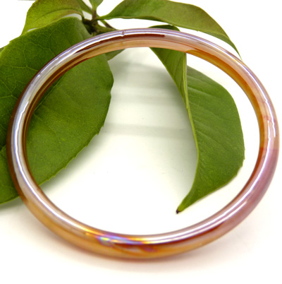 彩色仿玉手镯 玻璃手镯子 女士圆 条玉镯批发(细)