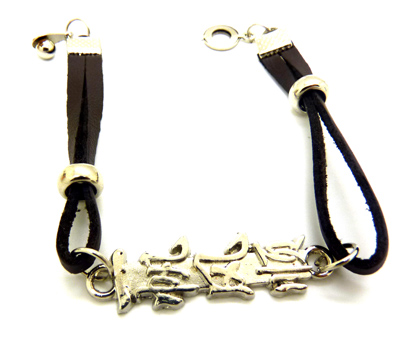 韩国复古手链 合金转运手链 可爱情侣手链