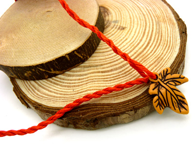  男女老人小孩邪保平安桃子核幸运脚链 