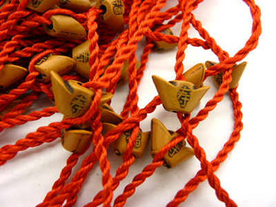 男女老人小孩邪保平安桃子核幸运脚链