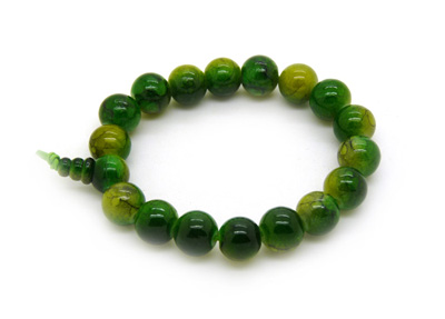 宝石手链 仿玛瑙手链 玉石手链手饰 -玉石手链大号	