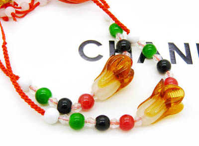 女友男友天然玛瑙藏银水晶手链 本命年情侣创意 -手链脚链	