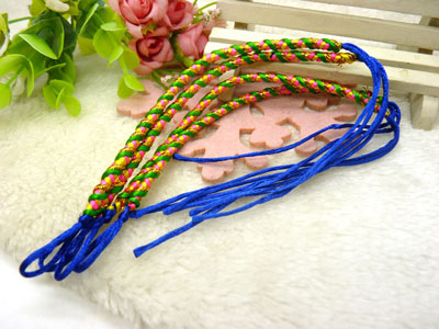 五色线 金刚结款直纹扭纹款 地摊手链多款-1号