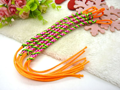 五色线 金刚结款直纹扭纹款 地摊手链多款-1号