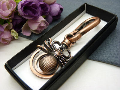 男士腰挂创意钥匙链汽车钥匙圈-(礼盒)4号	