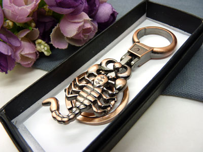 男士腰挂创意钥匙链汽车钥匙圈-(礼盒)4号