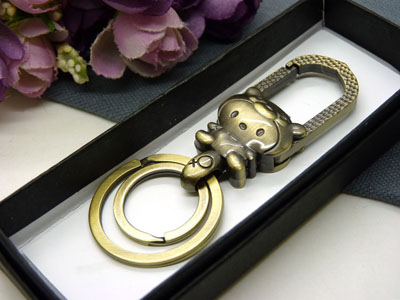 男士腰挂创意钥匙链汽车钥匙圈-(礼盒)4号