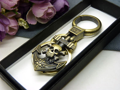 男士腰挂创意钥匙链汽车钥匙圈-(礼盒)4号	