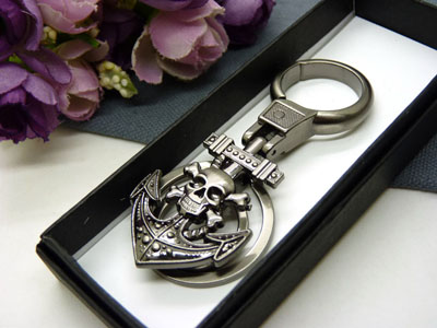  男士腰挂创意钥匙链汽车钥匙圈-(礼盒)4号	