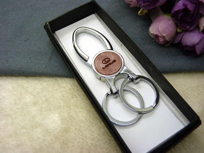 欧美达钥匙扣男士汽车匙扣韩国钥匙链挂件定制-(礼盒)3号	