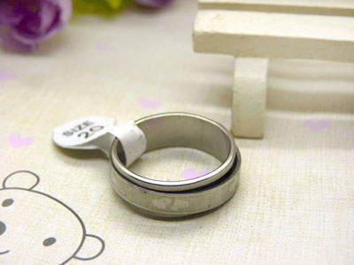 韩版双层love字母戒指 男女生情侣戒指环食指尾戒对戒礼物 