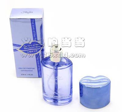 玻璃喷色喷雾瓶装淡淡花果香调 -山楂树之恋香水50ml3号	