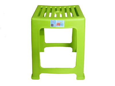 塑料凳子成人凳换鞋凳餐凳加厚型方凳塑料板凳条纹凳子 -9603