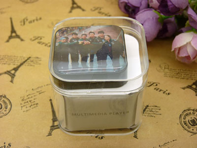 插卡MP3明星方形MP3播放器-奔跑吧兄弟	