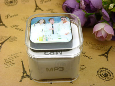 插卡MP3明星方形MP3播放器-奔跑吧兄弟