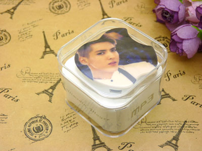 苹果形插卡MP3 可爱迷你明星MP3