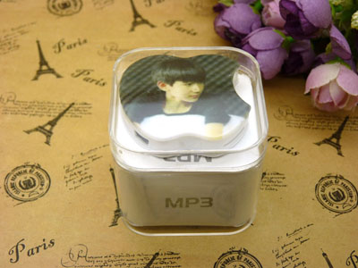 苹果形插卡MP3明星MP3 迷你可爱超萌	