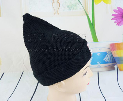 韩国学院风小清新针织毛线帽子 -春秋潮女帽