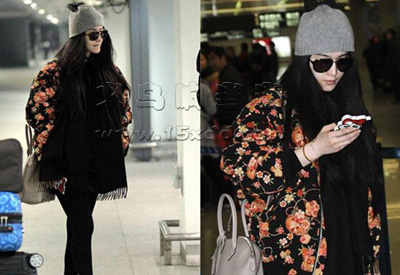 欧美风复古网纱蝴蝶结面纱针织毛线帽子 -时尚潮女士帽