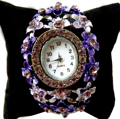 女式满钻满宝石时尚/钻表/装饰女表/时装表/韩版/赠表盒