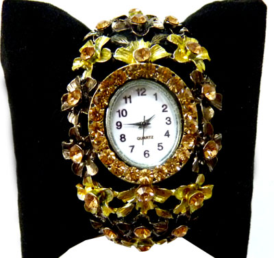 女式满钻满宝石时尚/钻表装饰女表/时装表/韩版/赠表盒