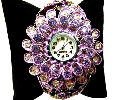 女式满钻满宝石时尚/钻表装饰女表/时装表/韩版/赠表盒