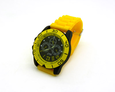 韩版硅胶带果冻表户外运动表-8	