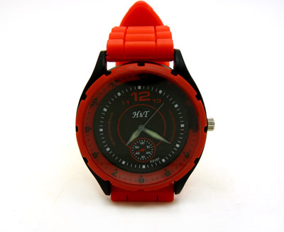 女孩小孩表韩版硅胶带果冻表户外运动表-8