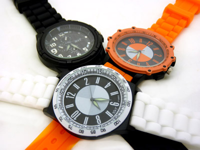 女孩小孩表韩版硅胶带果冻表户外运动表-8	