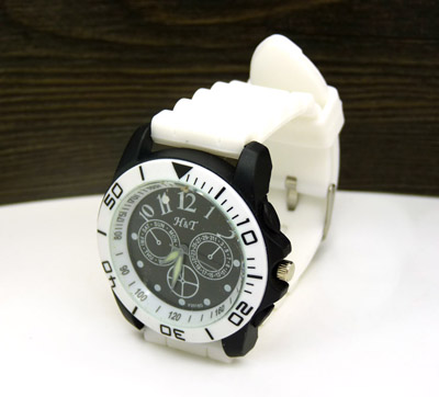 女孩小孩表韩版硅胶带果冻表户外运动表-8	