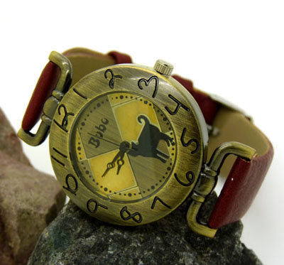 韩版女表皮带时尚时装表女士腕表-2