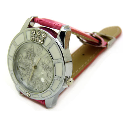 韩版女表皮带时尚时装表女士腕表-2