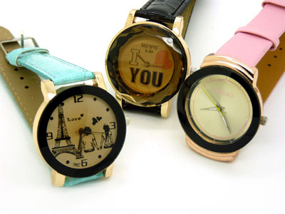 韩版女表皮带时尚时装表女士腕表-2	