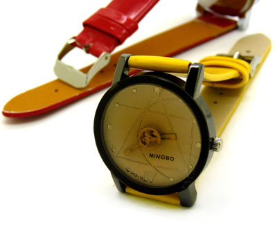 韩版女表皮带时尚时装表女士腕表-2	