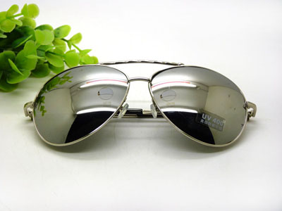 复古椭圆潮太阳镜彩膜男女士反光圆脸复古墨镜大框蛤蟆镜驾驶眼镜-3220-103号