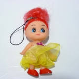 手机链迷糊娃娃芭比娃娃挂件（穿鞋）