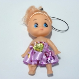 手机链迷糊娃娃芭比娃娃挂件	