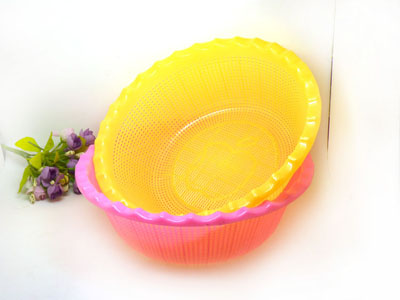 水果蔬菜蓝篮子洗菜箩水筛...