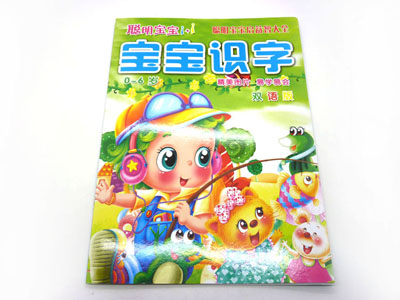 早教认知书启蒙识字卡片翻...